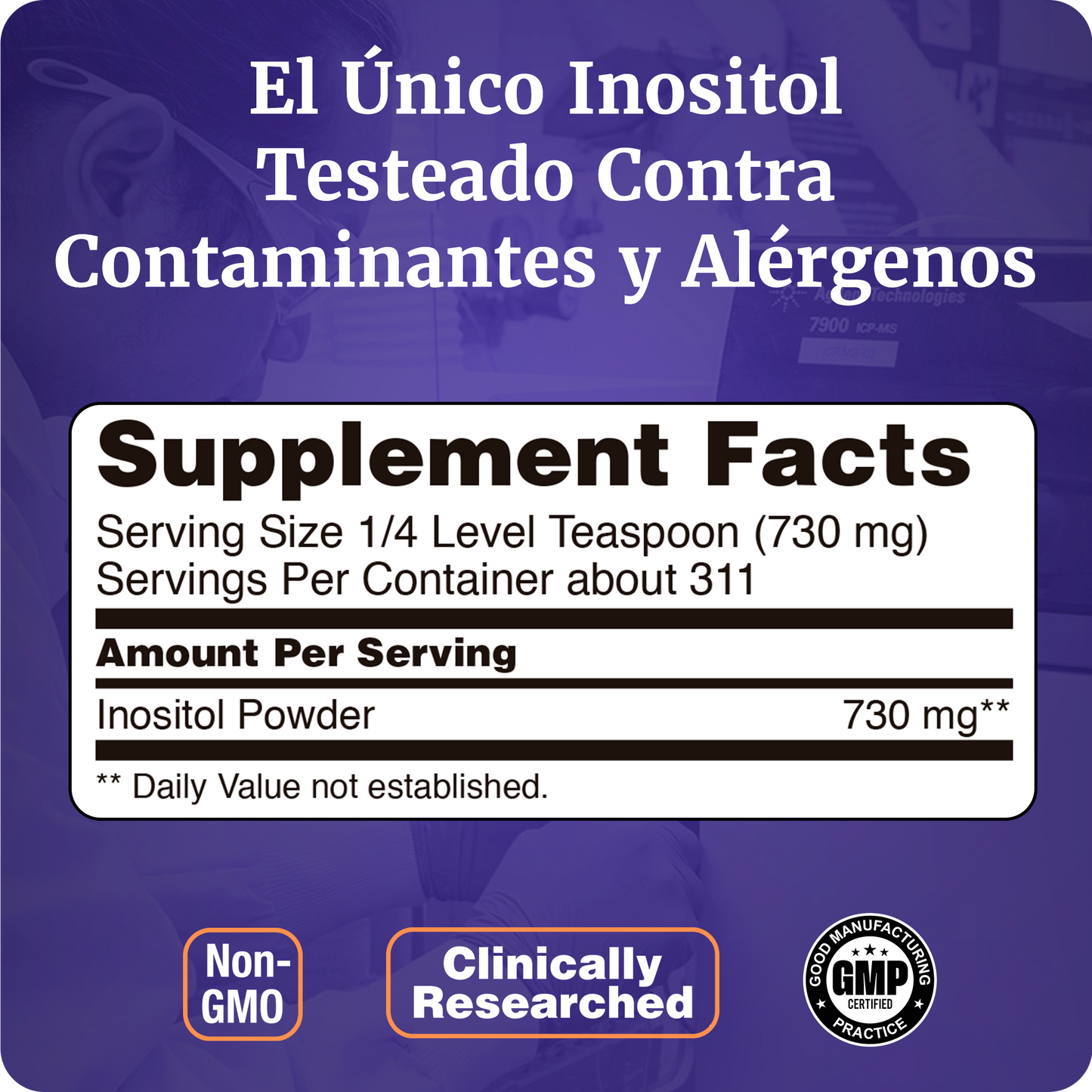 INOSITOL EN POLVO | FÓRMULA DE MYO INOSITOL | 8 OZ