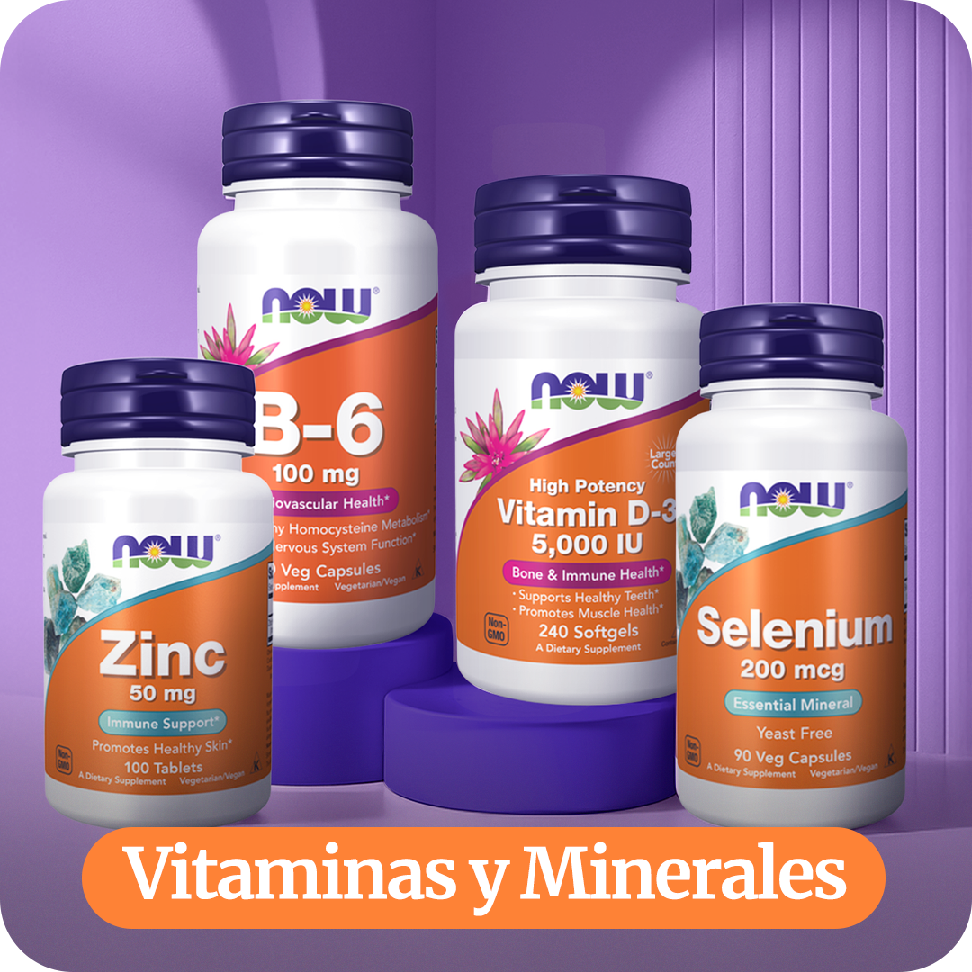 VITAMINAS & MINERALES