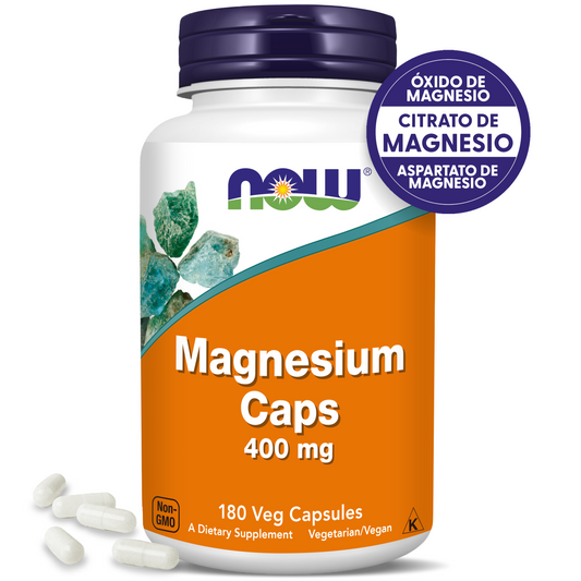 MAGNESIO | SOPORTE TRIPLE | 180 CAPS VEGANAS
