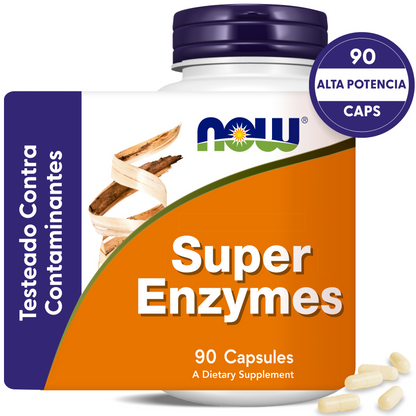 SÚPER ENZIMAS DIGESTIVAS | MAYOR ABSORCIÓN | 90 CAPS