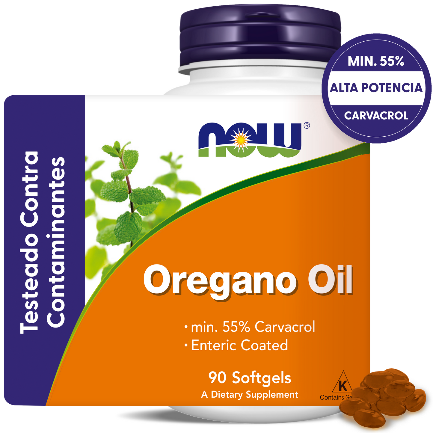 ACEITE DE ORÉGANO | LIBERACIÓN EN INTESTINO | 90 CAP BLANDAS