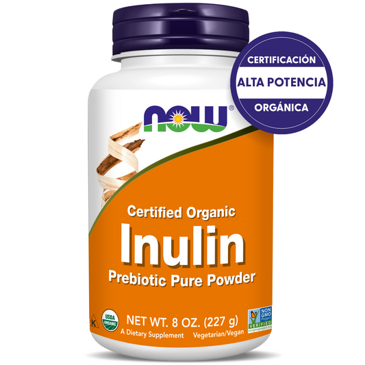 INULINA DE AGAVE | PREBIÓTICO PURO EN POLVO | 8 OZ