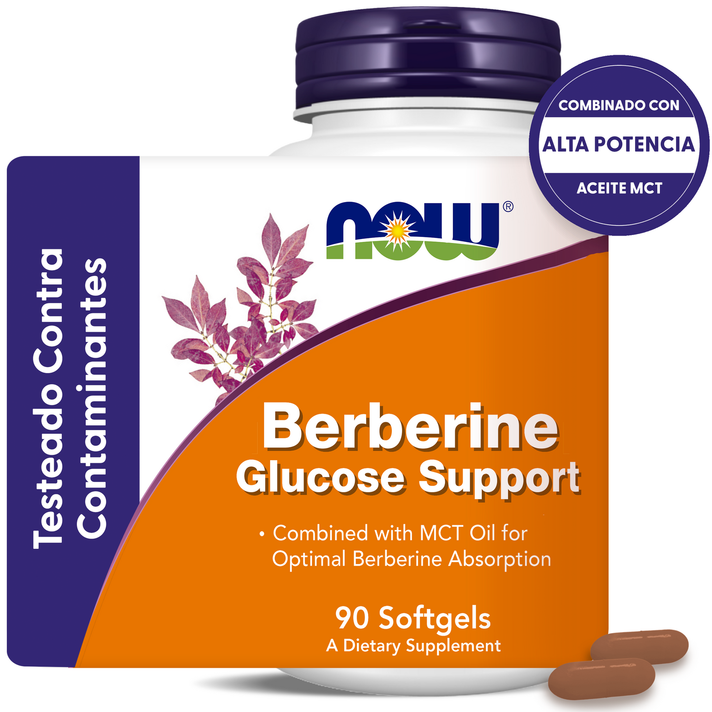 BERBERINA 400MG | ALTA ABSORCIÓN | 90 CAPS BLANDAS